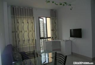 如图：恒景国际一室一厅精装电梯房设施全租1500 - 泰州28生活网 taizhou.28life.com